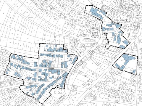 Das Sanierungsgebiet "Ortsmitte II" in der Gemeinde Wurmberg